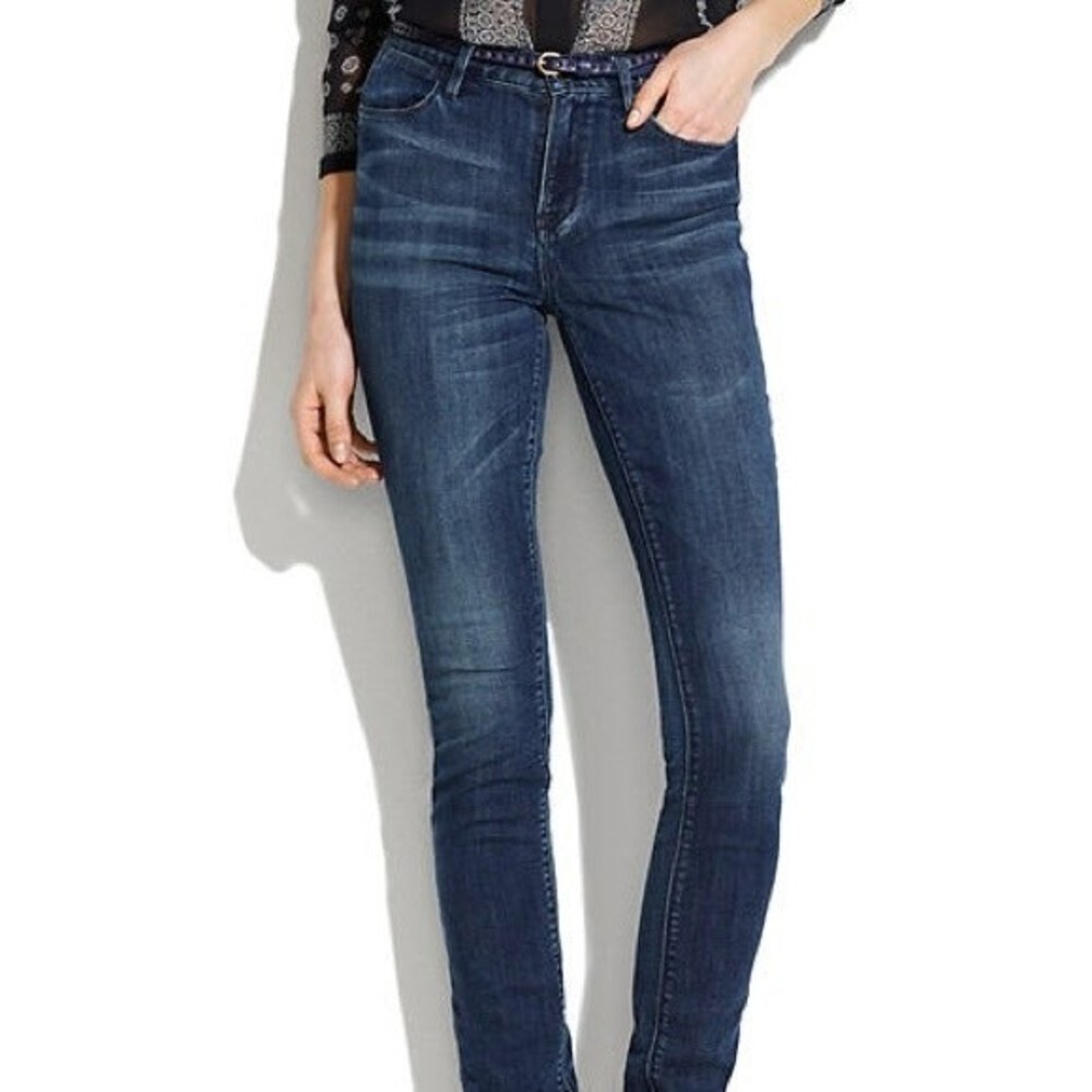 Madewell - High Riser Skinny Skinny Blue Jeans 26